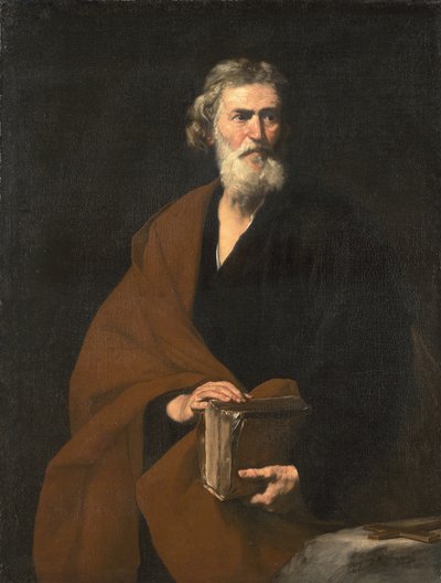 Saint Matthew by Jusepe de Ribera